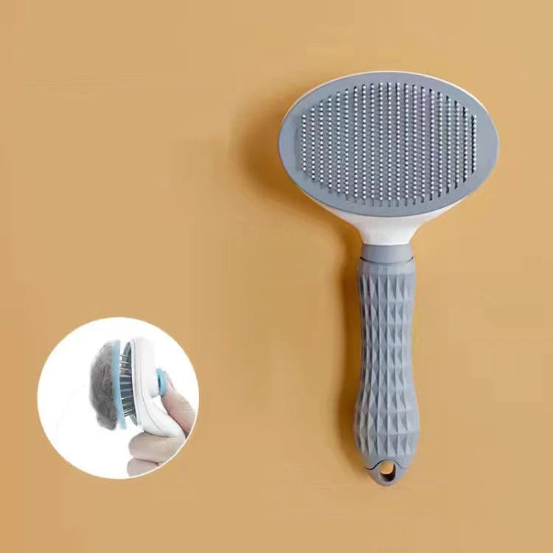 Cepillo Autolimpiable para Perros y Gatos – Elimina el Pelo Fácilmente