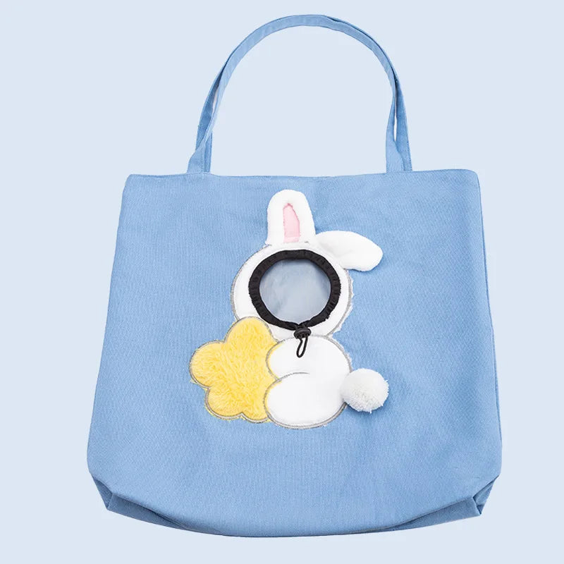 Bolso Transportador para Gatos y Mascotas Comodo Seguro Ultra Ligero
