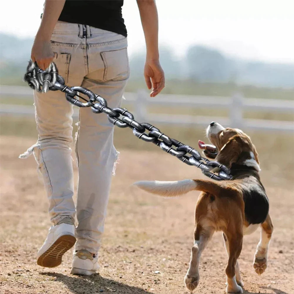 Correa de Cadena de Simulación para Mascotas (1.5 m) – Accesorio Divertido